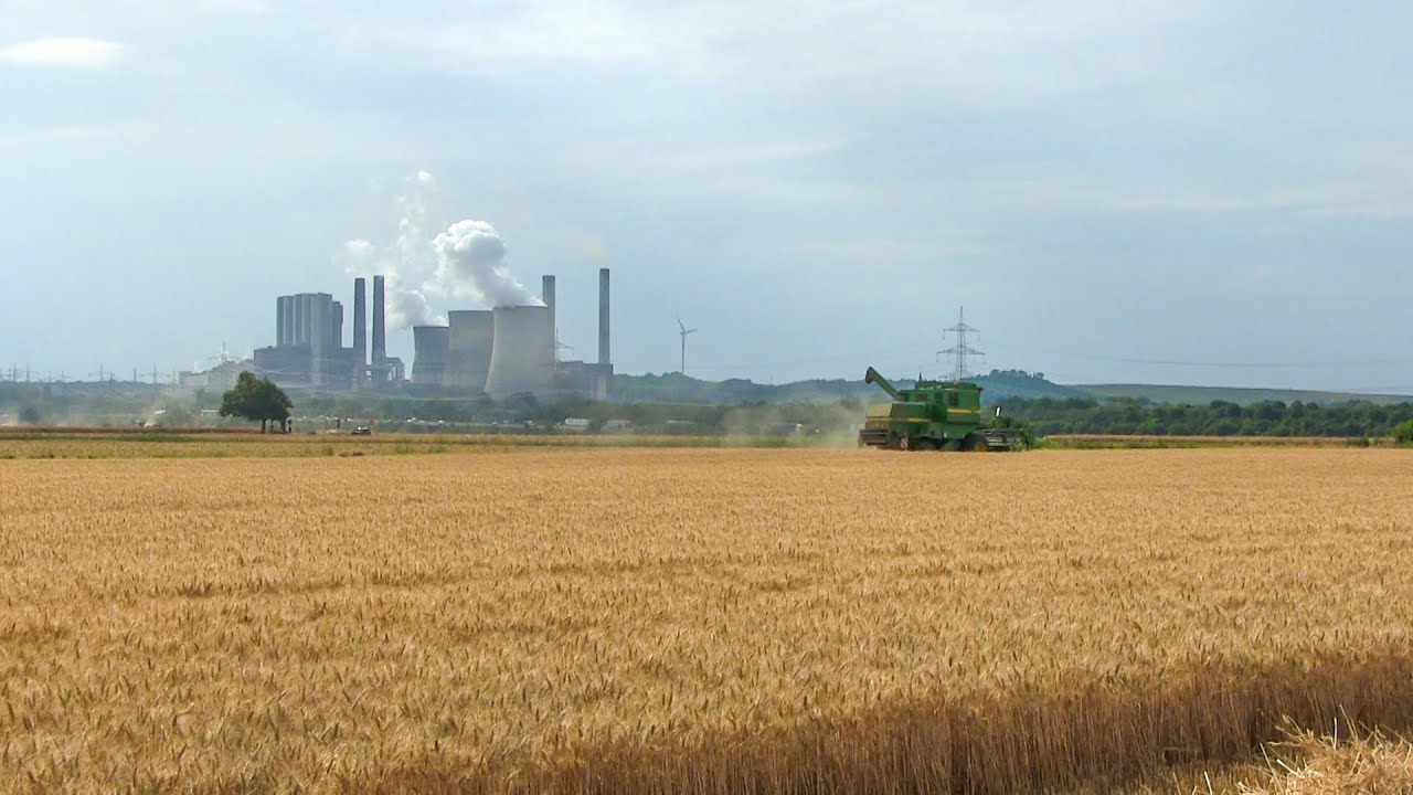 Weizenernte 2015 NRW | John Deere 1170 | 6830 | Hexacopter