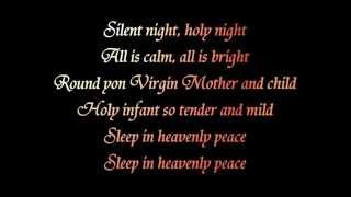 Silent night karaoke - G major - Christmas songs - instrumental - lyrics chords