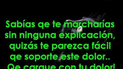 Enanitos verdes - Mi primer día sin ti (Letra)