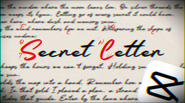 Capcut SECRET Letteranimatietechniek die u moet kennen