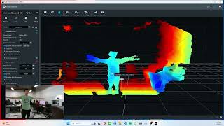 [Intel realsense D435]Human Pose in 3D Visualization screenshot 4