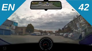 Driving hazard perception test #42 - Multiple-choice answers in English