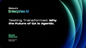 Testen getransformeerd: Waarom de toekomst van QA agentisch is | Nicolás Pettorossi