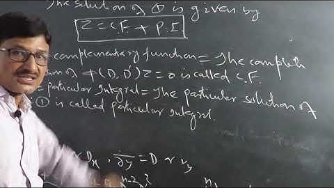 lecture 7  Partial Differential Equation
