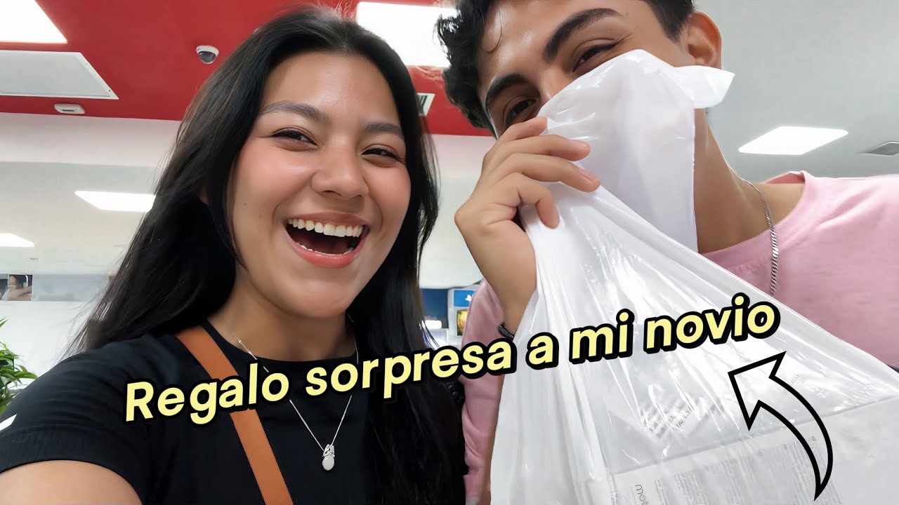 Le regalé a mi novio el celular de sus sueños 🥹