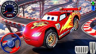 Superhero Cars Stunt Racing Game - Mega Ramps McQueen Car Driving 3D | Android Gameplay screenshot 3