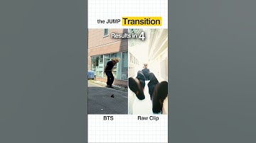 The Jump Intro 🎥✨#bts #howto #transition #tutorial