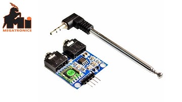 FM5767-C183 | 76 108MHZ TEA5767 FM Stereo Radio Module + Cable A