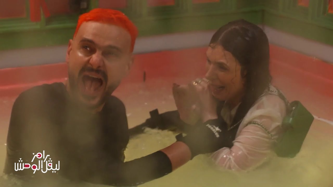 اتشهدت على روحها وحست إنها هتموت غرقانة.. دينا انهارت في البكاء ومش قادرة تضرب رامز جلال