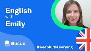 English with Emily (8 - 10 years) -  Lesson 5