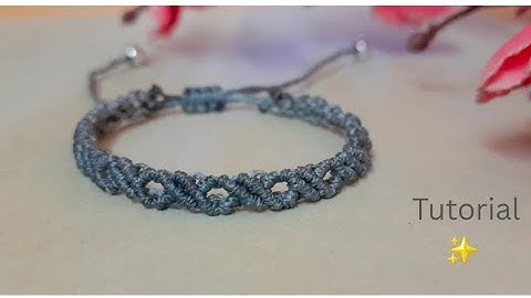 ‼️How To Make Bracelet With Strings 💝 Macrame Se Bracelet Banane Ka Sahi Tarika |