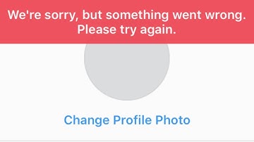 Instagram Something Went Wrong Try Again Later Fix