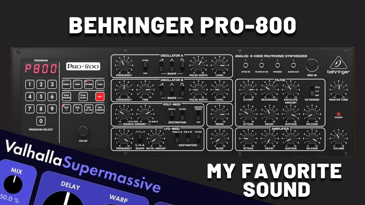 Behringer Pro-800 Review – 8-Voice Analog Powerful Synth