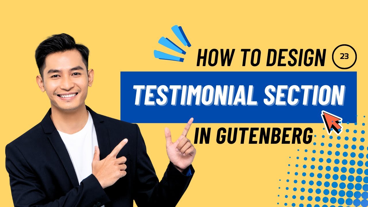 23. Design the Testimonial section in Gutenberg Editor | Copy Paste Premade Layout | Gutenlayouts