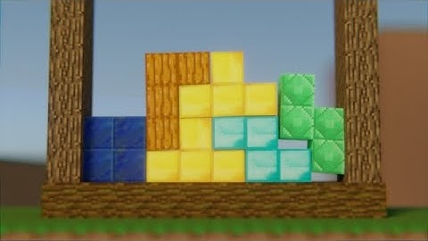 MINECRAFT TETRIS | SOFTBODY TETRIS V.3