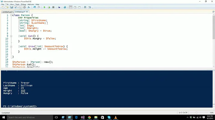 Using PowerShell v5 Classes with DSC Resources