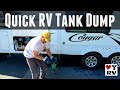 Demoing my Quick RV Waste Tank Dumping Setup