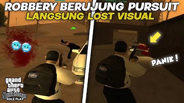 [JGRP] NGEROB BERUJUNG PURSUIT DENGAN SAPD, TAPI LOLOS !! - GTA SA ROLEPLAY