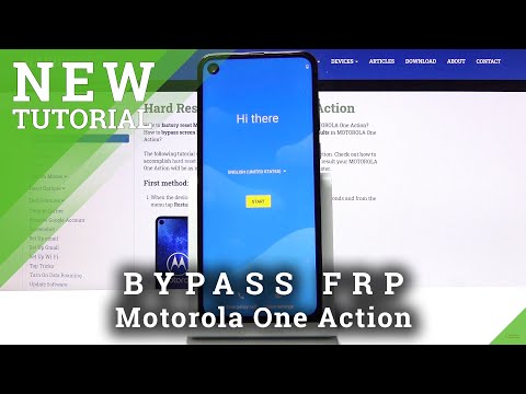 How to Bypass Google Verification on Motorola One Action – FRP Lock Bypass