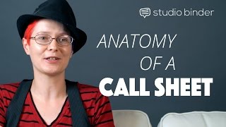 The Anatomy Of A Call Sheet