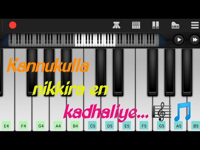 Watch Kannukulla nikkira en kadhaliye | Bayapada venam di song Piano Cover on YouTube Watch Kannukulla nikkira en kadhaliye | Bayapada venam di song Piano Cover on YouTube