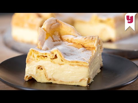 Her Mutfakta Olan Malzemelerle Polonya'nın Meşhur Karpatka Pastası Tarifi - Tatlı Tarifleri