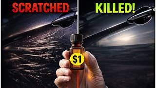 $1 Liquid KILLS Car Scratches PERMANENTLY — BURIED Since 1952. Big Auto Is Pissed!