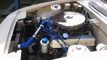 Triumph Stag Rover V8 running