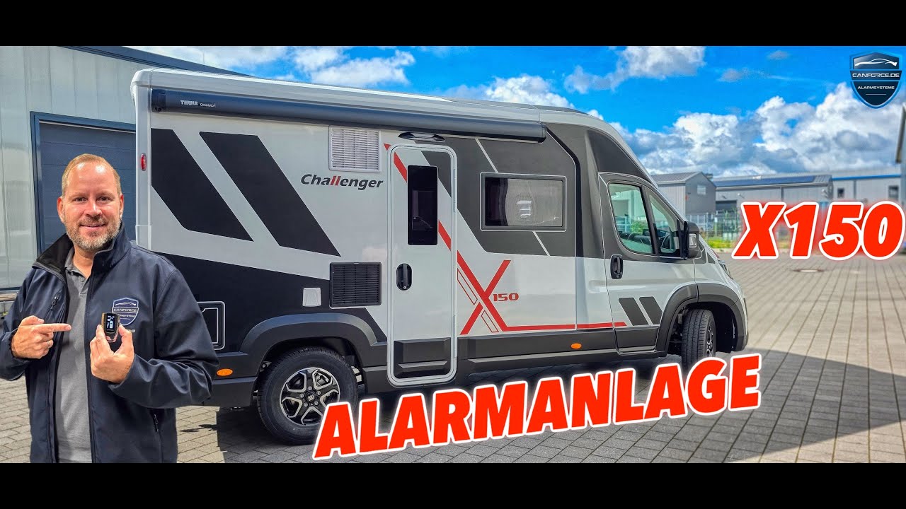 HOT🔥CHALLENGER X150 MODELL 2025 🔐PANDORA WOHNMOBIL ALARMANLAGE VOM PROFI: CAMPER PRO COMMANDER D-061