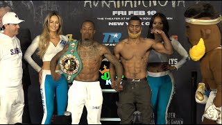 O'Shaquie Foster vs Abraham Nova Full WEIGH-IN by Kristal Hart 1,361 views 1 month ago 17 minutes