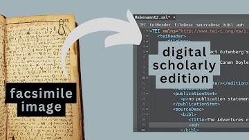 How to use the Text Encoding Initiative (TEI) for digital scholarly editing (by Sarah Lang)