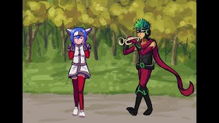 Crosscode: A New Home - Duel Against the Green-Haired Justice Man + SomeStory (Neutral Element Only)