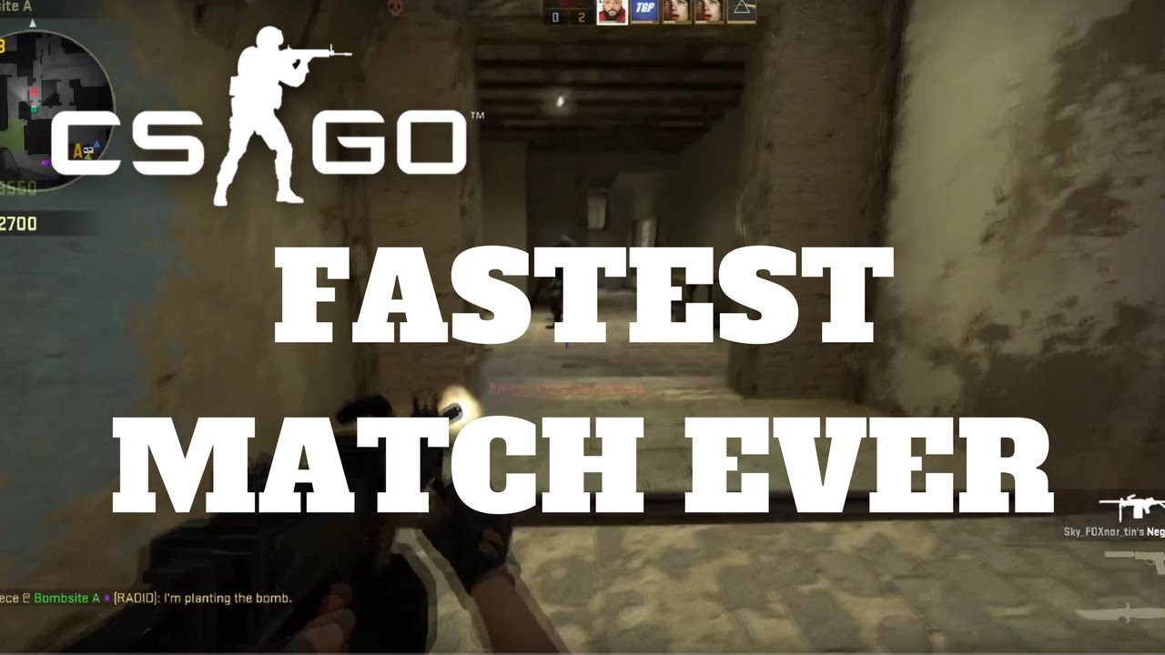 Fastest Ever CS:GO Competitive match [MATT] - YouTube