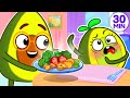 🥕🥦✋ I Don't Wanna Song 🙅‍♀️ No No! || + More Kids Songs and Nursery Rhymes by VocaVoca🥑