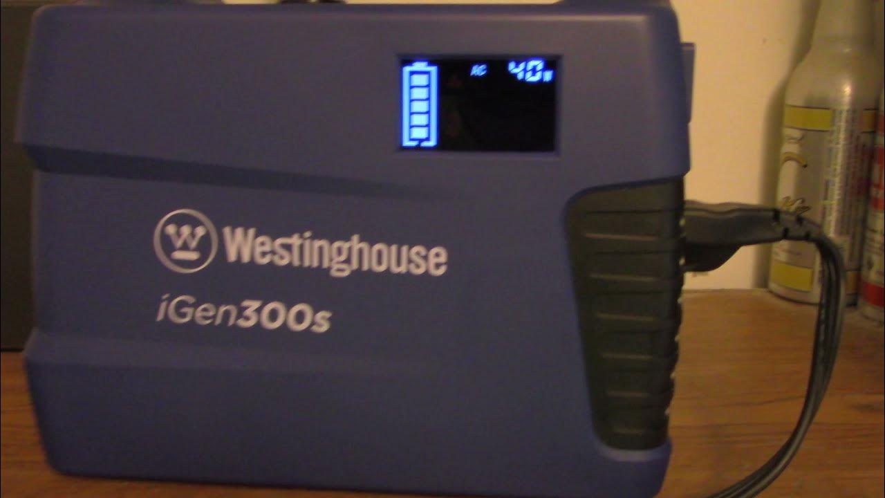 Real Test Of The Westinghouse iGen300s YouTube