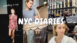 nyc diaries | my life as a model  a vlog
