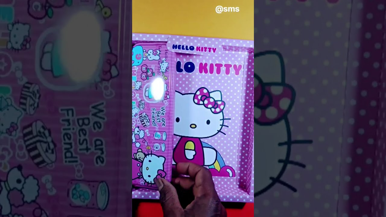 Unboxing Hello Kitty Stationary Kit Pencilbox Hellokitty Sms