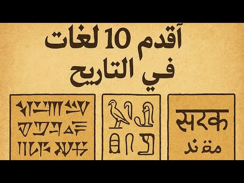 أقدم 10 لغات على وجه الأرض مازالت موجودة