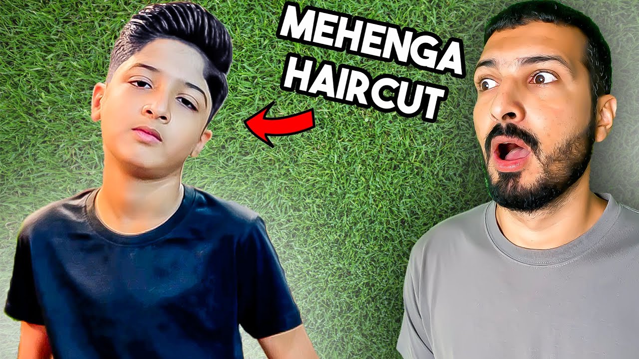 Mohib Ne Sabsy EXPENSIVE Haircut Karwa Liya