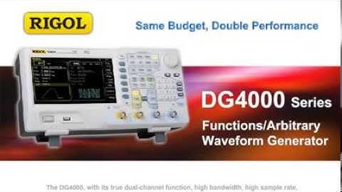 DG4000 Function Arbitrary Waveform Generator