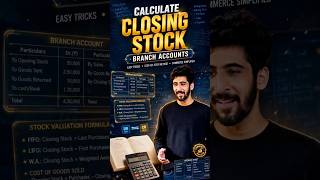 Branch Accounts | Find Closing Stock Easily  | Accounts for VNSGU B.Com Students #himanshunandwani