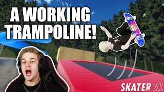 A Closer Look at the WEIRDEST MAP IN SKATER XL! (There's a TRAMPOLINE!) | Skater XL A Closer Look at the WEIRDEST MAP IN SKATER XL! (There's a TRAMPOLINE!) | Skater XL