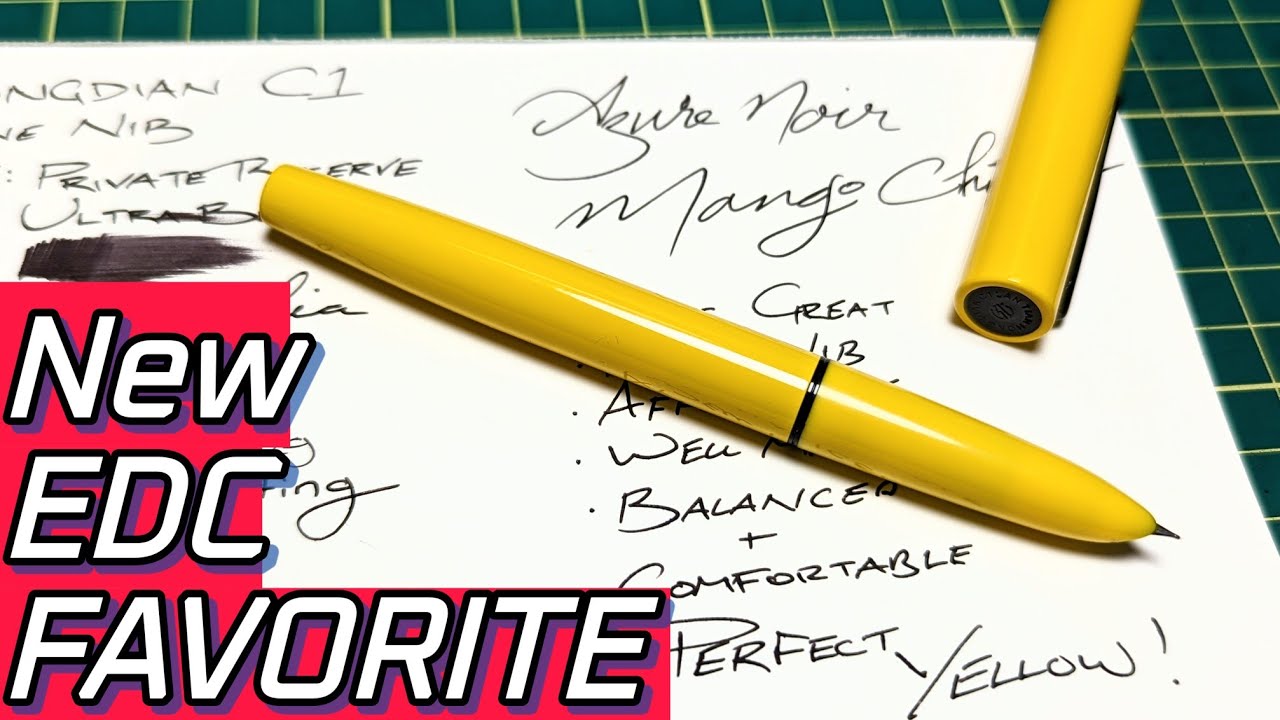 A Great Alternative To The Lamy Safari Hongdian C1 Fountain Pen YouTube A Great Alternative To The Lamy Safari Hongdian C1 Fountain Pen YouTube