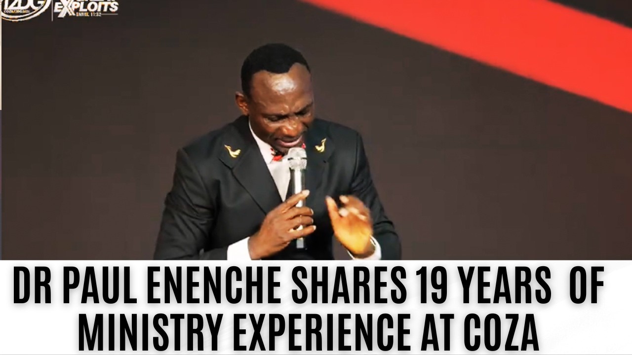 Dr Paul Enenche Shares 19 Years of Ministry Experience at COZA // Dr Paul Enenche.  