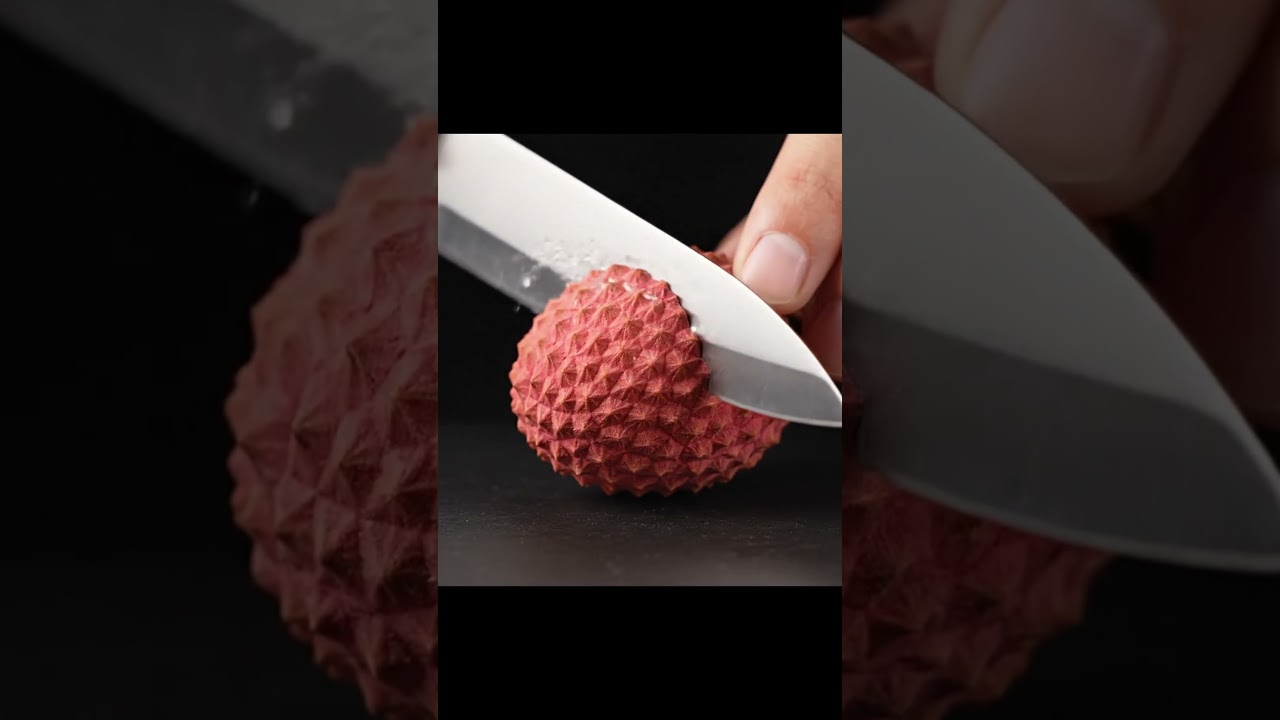 ASMR Cutting lychee | 