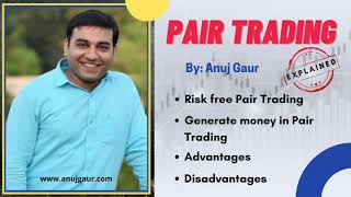 Pair Trading || Risk Free Futures Trading Strategy || Make Consistent Risk Free Money