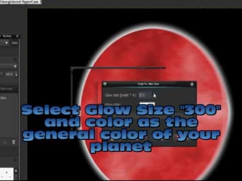 GIMP Tutorial::How to Make a Planet