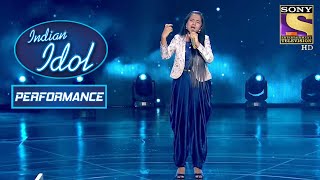 Miniatura del video "Anjali ने दिया  "Mere Naina Sawan Bhadon" पे Soulful Rendition | Indian Idol Season 12"