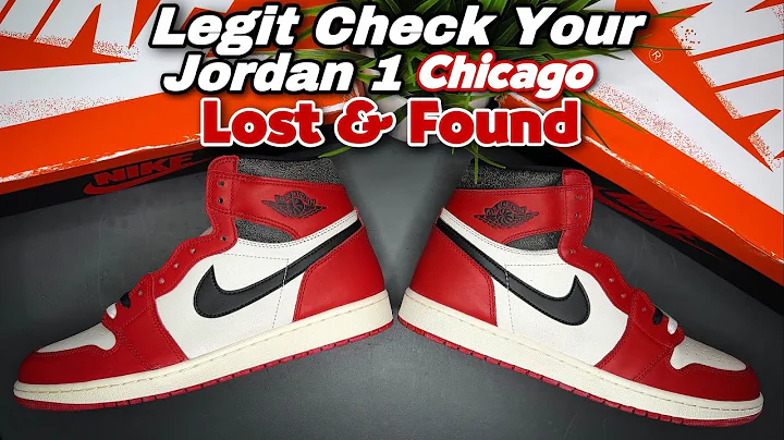 Real VS Fake - Lost & Found Air Jordan 1 Chicago “DON’T GET SCAM” legit check your shoes