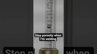 Gas coverage explained in 60 seconds. Stop porosity and poor shielding when TIG welding #welding